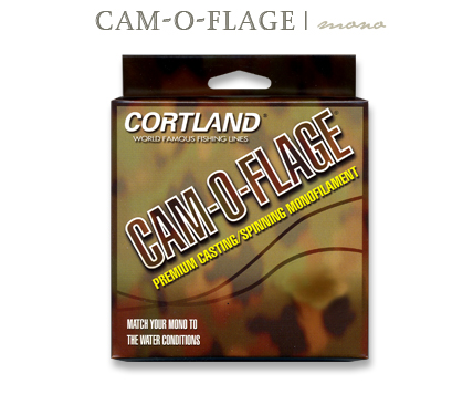 Cortland Camo Monofilament