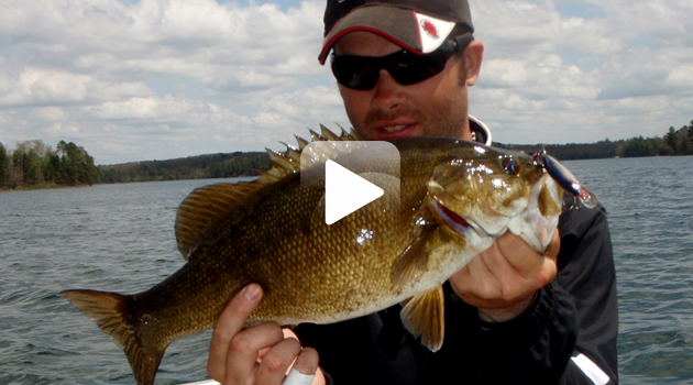 Smallmouth Bass with the Rapala X-Rap