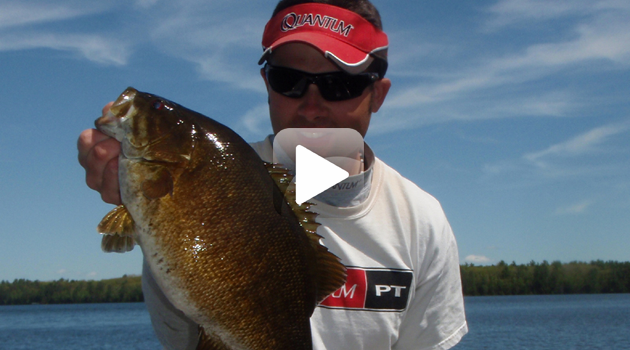 Power Cranking Smallmouth Bass